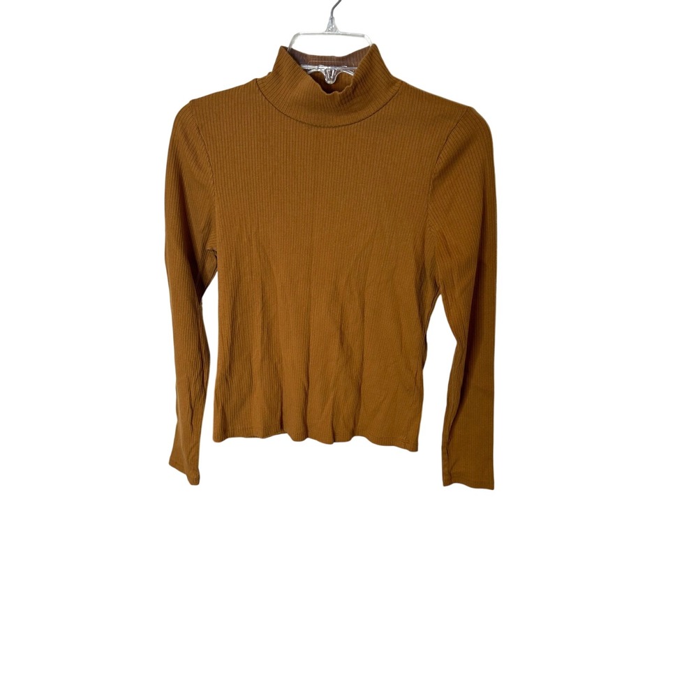 Maeve by Anthropologie Ribbed Turtleneck Long Sleeve‎ Women's Small